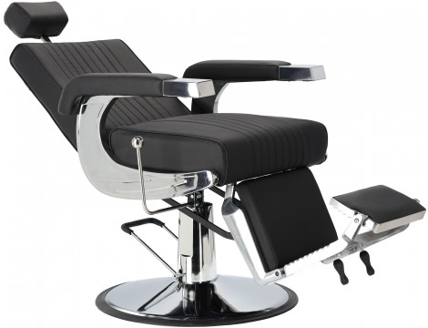 Fotel fryzjerski barberski hydrauliczny do salonu fryzjerskiego barber shop Nilus barberking w 24H Outlet - 3